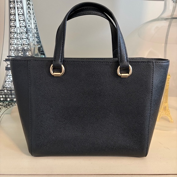 Coach Alice Small Satchel Blk/Gold EUC - Picture 2 of 9